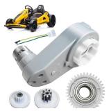 JRRXM 24 Volt RS775 High-Speed Motor Gearbox for Power Wheels Motor Upgrade,18V-24V High Torque Motor Gearbox for Ride on Car Kids Electric Vehicles Parts