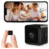 Smilephil Hidden Camera, 1080P WiFi Spy Camera - with Night Vision & Motion Detection, Wireless Indoor Security Camera for Pet/Baby/Nanny, App Live Feed, Smallest Smart for Home Monitoring