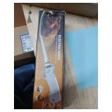 ZIMOMOTA Electric Knife for Meat Slicing, Electric Bread Knife with 4 Stainless Steel Blades, Electric Kitchen Knife for Cutting Meats, Poultry, Bread, Crafting Foam & Moreï¼Whiteï¼