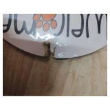 Hello Fall Signs Wooden Hanging Signs for Front Door Maple Leaf Black Cat Door Signs Rustic Fall Door Hangers for Home Autumn Harvest Front Porch Decor