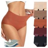 Mordlanka Period Underwear for Women Breathable Menstrual Period Panties Multicolor