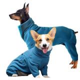 ROZKITCH Dog Coats for Small Dogs, Pet Windproof Warm Cold Weather Jacket Vest Cozy Jumpsuit Apparel Outfit Clothes for Small Medium Large Dog Walking Sleep S