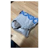 DriftAway Linen Textured Curtain Valances for Windows Light Filtering 3 Inch Rod Pocket Farmhouse Country Rustic Kitchen Valances for Bedroom Living Room Bathroom 18 inch Length Gray