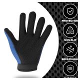 JAGASOL Kids Dirt Bike Gloves, Kids & Youth Power Sports Riding Gloves for Motorcycle, BMX, Mountain Bike, ATV, Full Finger Children Gloves for Outdoor Sports Cycling Camping Fishing