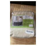 Weddingly Dorm Bed Skirt for Twin XL Bed|Ivory Color|42 Inch Drop|100% Clean Microfiber|110 GSM for Maximum Opaqueness|Wrap Around Style|Classic and Stylish Dorm Room Essential