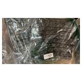 KOLWOVEN Tree Collar Large to Small Christmas Tree, 28\" Christmas Tree Ring Adjustable Water Hyacinth Skirt, Christmas Tree Skirt for Decoration, Base Protection from Pets (Water Hyacinth-Black)