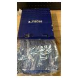 BEDELITE Velvet Fitted Sheet and Pillowcase Set, Luxury Soft Fuzzy Bottom Sheet with Reinforced Elastic Corner Straps, Deep Pocket up to 15 Inch, 1 Fitted Sheet and 1 Pillowcase (Twin XL, Navy Blue)