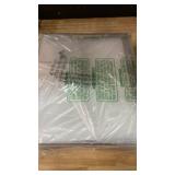 Vertical Magazine File Holder, Clear File Organizer Desk Organizer and Storage Bins Holding for Magazines, Binders, Notebooks, Envelopes, Plastic Office Organization and Storage for Desk, 4 pack