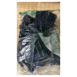 Fragralley Dog Coat with Harness Built in, Waterproof Windproof Reflective Warm Puffer Jacket, Fleece Lined Vest Winter Parka for Small, Medium, Large Dogsâ