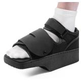 Estinko forefoot Offloading Post Op Shoe-Wedge Post Op Shoe Ortho Wedge Healing Shoe Non Weight Bearing Offloading Shoe for Broken Toe, Bunion, Hammer toe, Diabetic Foot Ulcer for Men and Women, L