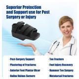Estinko forefoot Offloading Post Op Shoe-Wedge Post Op Shoe Ortho Wedge Healing Shoe Non Weight Bearing Offloading Shoe for Broken Toe, Bunion, Hammer toe, Diabetic Foot Ulcer for Men and Women, L