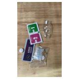 PlayVital Silicone Button Covers and Thumb Grip Set for Nintendo Switch/OLED Joycon/Switch Lite, ABXY D-Pad Directional Button Cap for Joycon, White