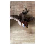 KreizyGo Cat Toys, Flapping Wings Sparrow, No Flying, Chirping Bird Interactive Catnip Toy for Kitten or Small Dogs, Touch Activated, Rechargeable