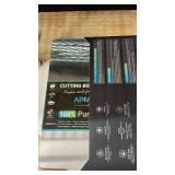 APMRQIB Titanium Cutting Board Set of 3,100% Pure Titanium Cutting Boards for Kitchen, Double Sided Non Toxic Cutting Board, Ideal Charcuterie & Chopping for Meat, Hygiene Durable Dishwashrï¼S+M+L