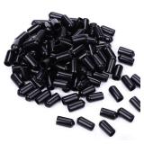 180PCS Pourers Dust Covers, Pour Spot Caps, Liquor Spout Covers, Olive Oil Liquor Bottle Pour Spout Cover, Black Rubber Pourer Cap,Wine Pourers Cover