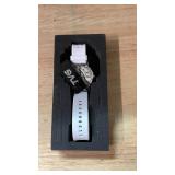 Hittoliy TVG 3ATM Waterproof Nurse Watch - Luminous Dial Analog Timepiece with Silicone Band for Medical Professionals and Students (White)