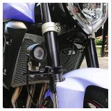 Motorcycle Spotlight Mount Brackets, Motorbike Tube Clamp Turn Signal Mounting Clamp Fog Light Holder for 1.5\"-2.36\" ATV UTV Roll Bar (2 Pcs)