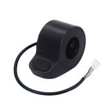 Yecatre Electric Scooter Thumb Throttle Replacement - with Female Plug, Compatible with Gotrax GXL V2 E-Scooter, Accelerator Speed Control for Gotrax Accessories Parts