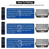 HJH55 Replacement Remote Control for Richmat HJH92S Adjustable Bed Base, for Classic Brands Bed, for BCP Best Choice Products, for Mattress Firm 600 and 3000 Series, for GhostBed/Ergonomic Twin