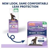 Hartz Comfitables Cat Diapers, Size XS 16 Count, Comfortable & Secure Fit, Easy to Put On