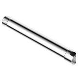 iFealClear Shower Arm Extension, Solid Brass Shower Head Extension Arm Water Outlet Lowers Existing Shower Head, Easy to Install Shower Pipe Extension for Bathroom, 6 Inch Chrome Finish 1PC