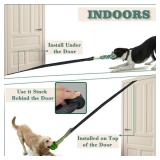 SailStart Interactive Dog Toys with Indoors/Outdoors, Tug of War Toys for Small, Medium and Large Dogs, Green Kit Includes Elastic Cord, Rubber Ball, Cotton Stick