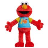 Sesame Street 13-inch Sing-Along Plush Elmo with Lights and Sounds, Super-Soft and Huggable, Kids Toys for Ages 18 Month by Just Play