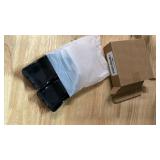 Moonlinks Bed Rail Stake Pocket Covers Compatible with 2014-2018 GMC Sierra 1500 and Chevrolet Silverado Stake Pocket Hole Plug Covers 1500/2500/2500HD/3500HD(Set of 2)