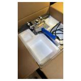 Fanlocn Portable Hand Held Mylar Bag Crimper and Sealer - Integrated Type for Plastic/ Snack Bags Food Storage (12 inch)