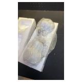 Bucherry Terracotta Pumpkins Decor, Fall Thanksgiving Decoration, 2 Pcs White Resin Pumpkin, Fake Figurine Table Centerpiece Decorations for Autumn Harvest, Farmhouse Kitchen