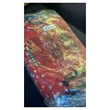 Bulyoou 4 Pack Christmas Storage Bin Collapsible Large Christmas Gingerbread Man Storage Baskets for Gifts Canvas Laundry Basket Foldable Box with Handle for Office Home Bedroom Clothes Toys Decor