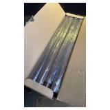 2 Pack Antique Redwood Grain Curtain Rods for Windows 48 to 84 Inches 1\" Diameter Heavy Duty Window Curtain Rod Adjustable with Solid Finials for Living Room Bedroom Kitchen Farmhouse Outdoor