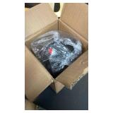 Geekpure 10-Inch Whole House Slim Water Filter Housing for 2.5\" x 10\" Filter - 3/4\" NPT Brass Port - with Air Relief Valve-Blue (1)