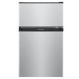Frigidaire - 3.1 Cu. Ft. Mini Fridge with Built-In Freezer - Silver