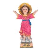 KI Store Divine Child Figurine Divino Nino Holy Child 12-Inch Religious Statue Resin Table Top Figure