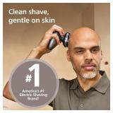 Philips Norelco Head Shaver Pro 7000 Series - Skull Shaver for Men and Women, 360Â° Flexing Head & ComfortCut Blades for Clean Shave, Gentle on Skin, Model HS7980/40