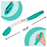 HOMEOR HOME Toilet Aids for Wiping, Long Reach Comfort Butt Wiper Tools, Toilet Wand for Disabled, Elderly, Back Surgery Recovery, Pregnant, Overweight, Bottom Buddy
