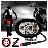 OZ-USA E-Bike 8W LED Headlight 2-Pin Julet Plug â Compatible with Lectric, Velotric, Aventon, and Juiced E-Bikes