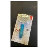 Cat Grooming Brush, Pets Skin Friendly Self Cleaning Slicker Brushes for Shedding Massage Dogs Cats Hair Gentle Remove Loose Undercoat with Long or Short Hairs for All Fur Type- UPGRADED