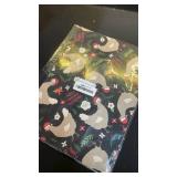 Dtiafu Chicken Wrapping Paper for Christmas - Funny Print Gift Wrap with Merry Clucking Christmas Words - 20X28 Inch Per Sheet (6 Sheet)