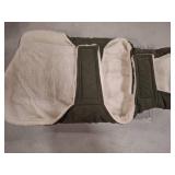 Malier Dog Winter Coat, Windproof Dog Cold Weather Coats with Real Pocket, Winter Extra Warm Pet Coat Fleece Jacket Reflective Clothes for Small Medium Large Dogs and Puppy (Green, Large)