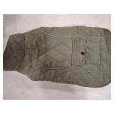 Malier Dog Winter Coat, Windproof Dog Cold Weather Coats with Real Pocket, Winter Extra Warm Pet Coat Fleece Jacket Reflective Clothes for Small Medium Large Dogs and Puppy (Green, Large)