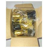 Jizvxe 8 Pack Mini Gold Trophies Award Cups,Gold Participation Trophy Cups,Plastic Gold Trophy for Props,Party Favors,Rewards,Sports,Competitions,Winning Prizes (4 in)