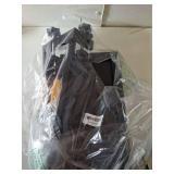 Spacrea clamp on Desk Shelf, 2 Tier Office Desk Shelves Organizer, Wood Desktop Supplies Storage Rack, Desk Organizers and Accessories (Black)