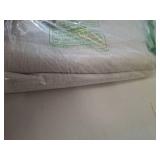 Joywell Linen Natural Cream Beige Full Blackout Curtains 90 Inch Long 2 Panels Set for Bedroom Living Room,Back Tab Rod Pocket Room Darkening Thermal Insulated Black Out Window Drapes,52x90 Inches