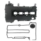 BELKEBIR Engine Valve Cover Kit with Gaskets, Oil Filler Cap & Bolts Compatible with 2011-2020 Chevy Cruze Trax Sonic Volt Cadillac ELR Buick Encore 1.4L Replaces 25198874 55573746 264-968 25198877