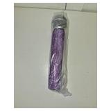 Sanwuta Fake Microphone Prop Sparkly Bling Rhinestones Plastic Play Microphone Pretend Glitter Bedazzled Mic for Cosplay Party Costume(Purple)