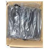 SG TZH #14 x 5 Inch Lag Screws (114Pcs) 4lb. Structural Wood Screw, Black, Carbon Steel, Washer Head, Rust Resistant epoxy Coated, T30 Star Bit