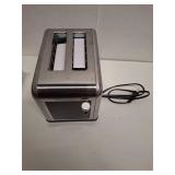 2 Slice Toaster Touch Screen, Stainless Steel Toasters Digital Timer 2 Slot Toasters, 8 Shade Settings 6 Bread Types for Bagel, Cancel, Defrost - Stainless Steel - Dent