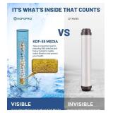 HOPOPRO 7-Setting Handheld Shower Head with Built-in Power Wash, Polished ABS Chrome, 71-Inch Stainless Steel Hose, 360 Rotatable Brass Overhead Bracket, Anti-Leakage Teflon Tape